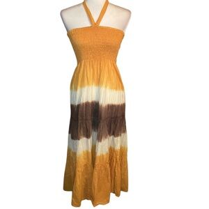 Boho halter dress